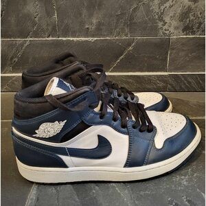 Air Jordan 1 Mid, armory navy